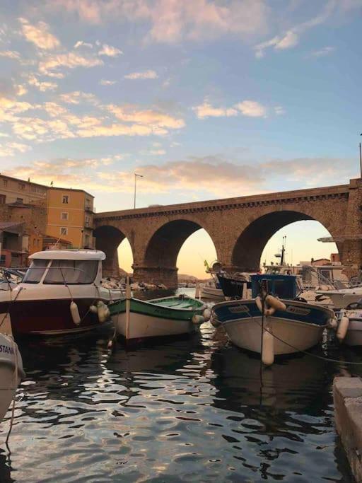 Vallon Des Auffes : Le Cabanon De Mireille Villa Marseilles Buitenkant foto